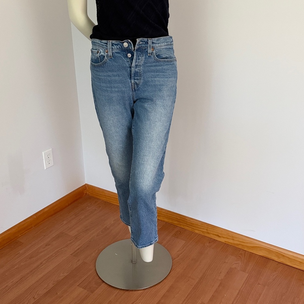 Levi's Light Blue Straight-Leg Jeans